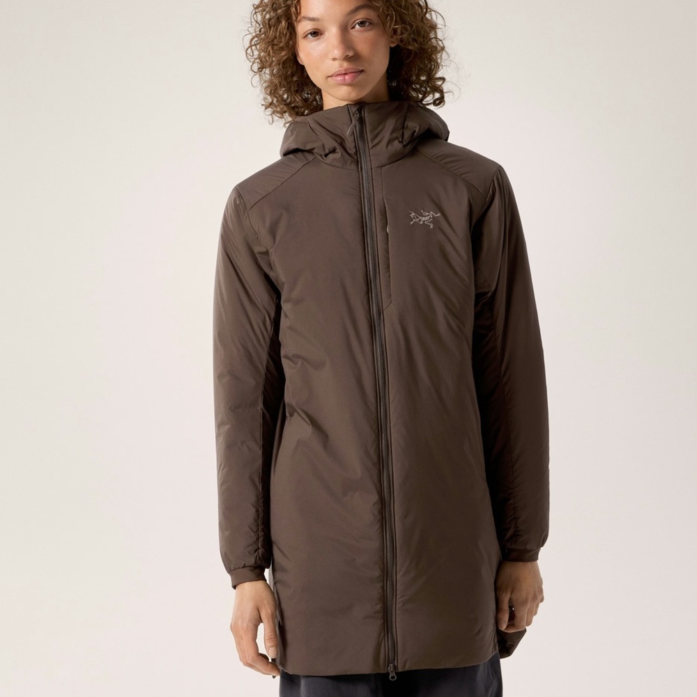 NWT Women's Arcteryx Atom Long Coat in Carob, S